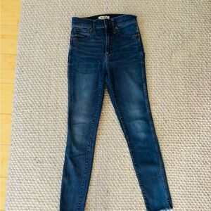 Madewell Women's 10" High Rise Skinny Ankle Jean Size 25